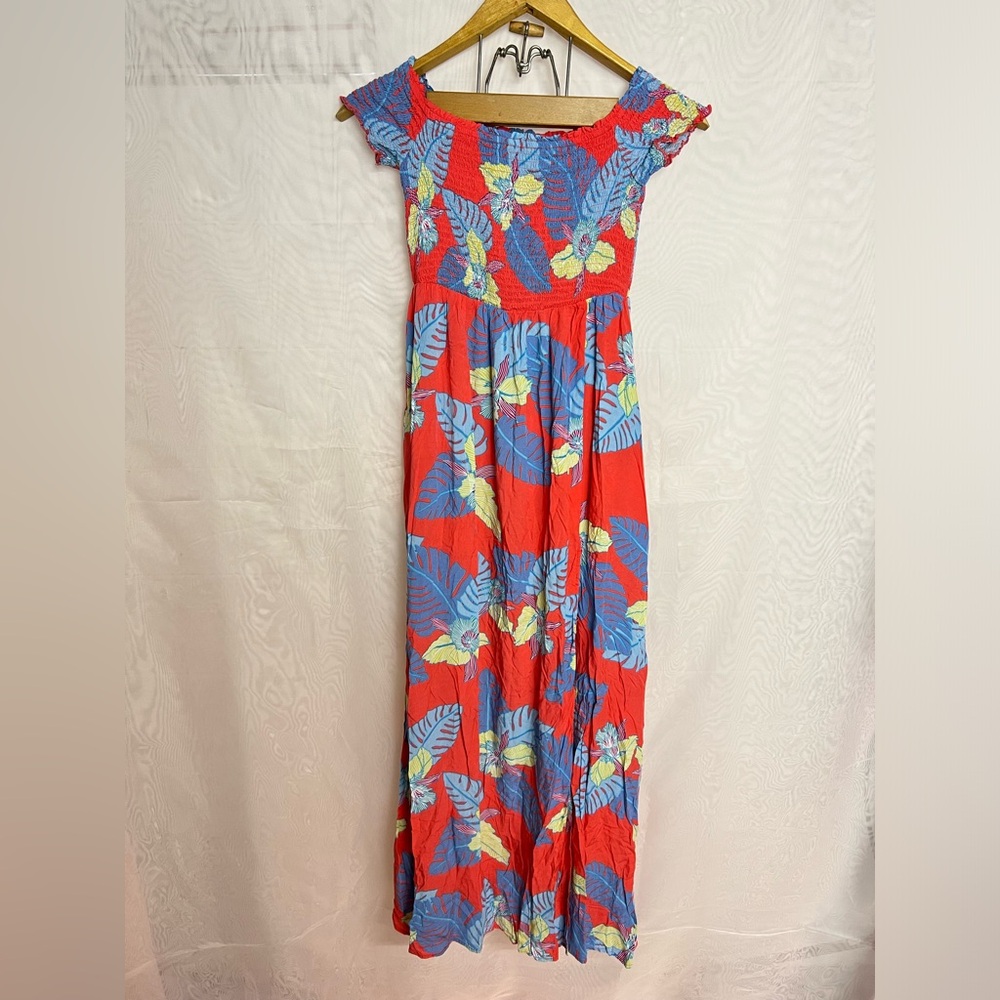 Lulu’s tropical print floral maxi dress - Picture 6 of 11